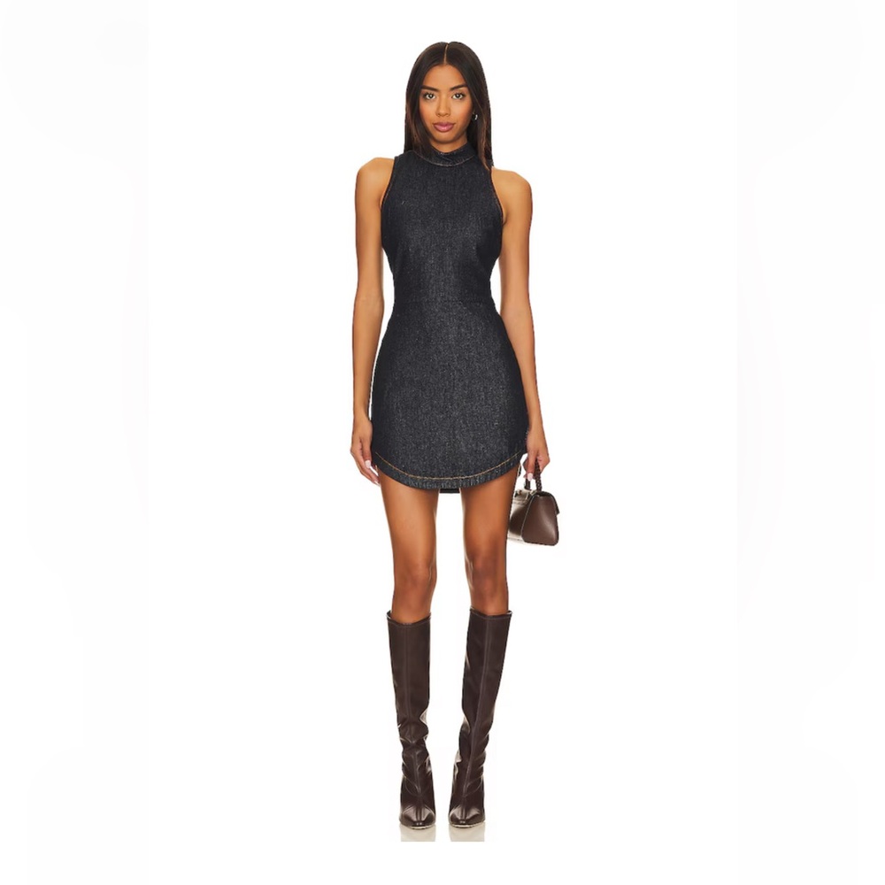 Revolve Marshall Mini Dress in Indigo